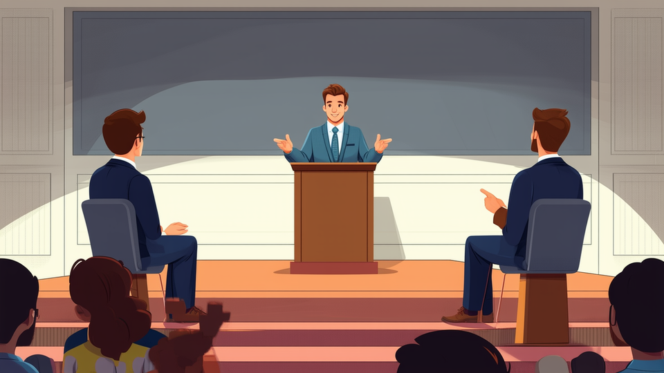 Zach Lahn attacks Rob Sand over residency and wealth in heated Iowa governor debate