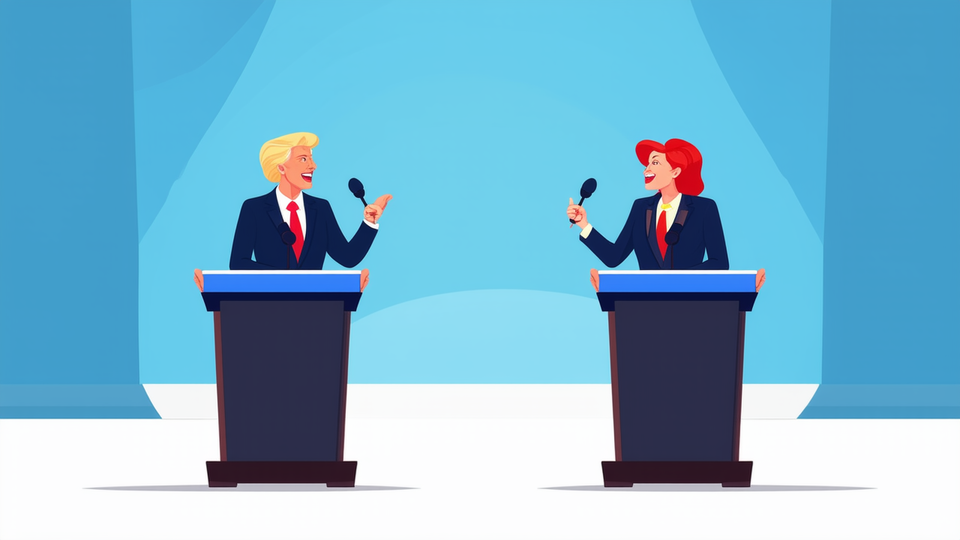 Michigan Senate debate candidates keep arguing through commercial break