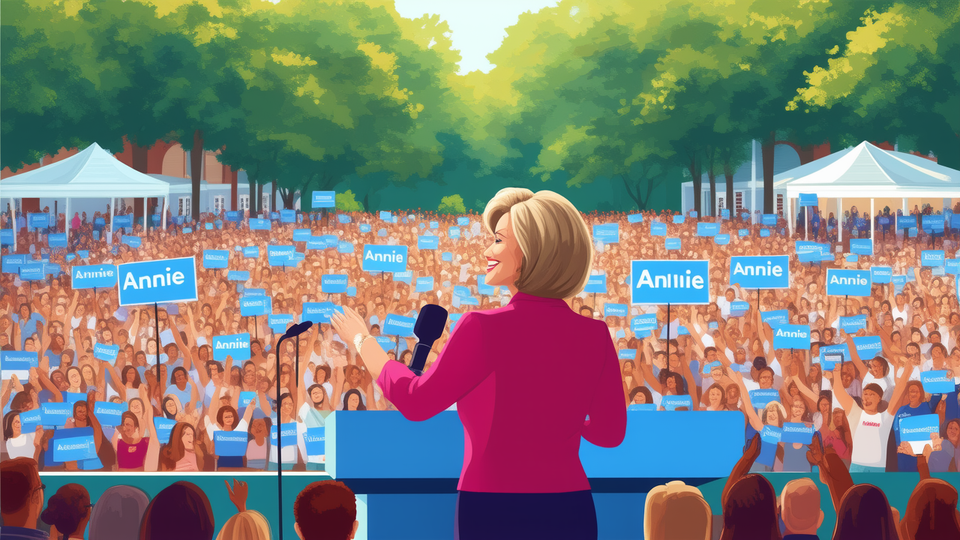 Democrat Annie Andrews appears in South Carolina as Republican Darline Graham absent