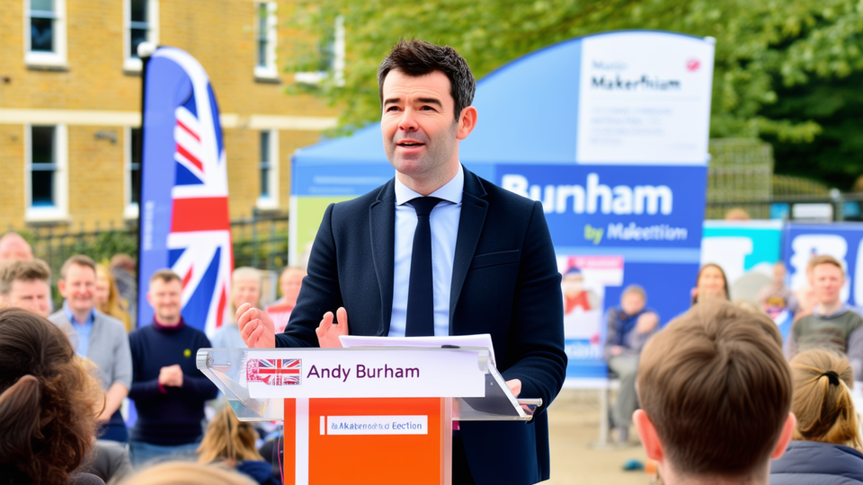 Andy Burnham Eyes Labour Leadership Contender, Boosted by Makerfield By‑Election