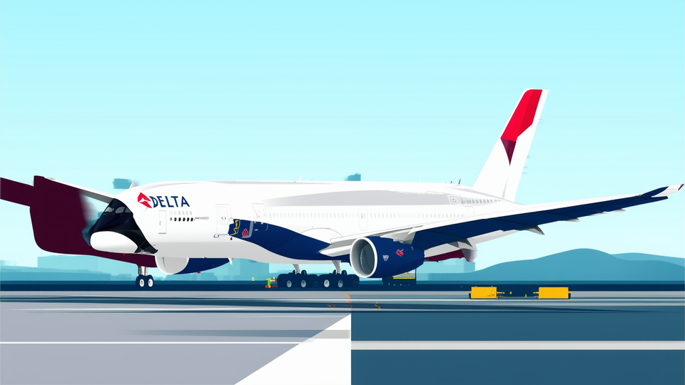 Delta A350 strikes Air Canada aircraft on LAX tarmac