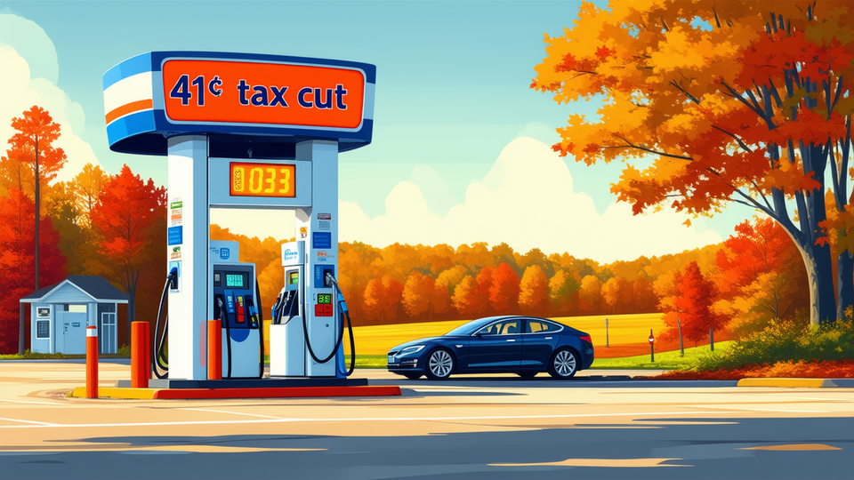 North Carolina cuts state fuel tax by 41 cents through Thanksgiving