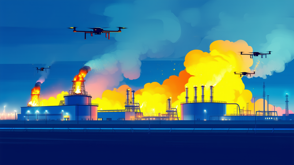 Ukrainian drones strike Russian oil terminal in Rostov-on-Don hours after US‑Russia diesel deal