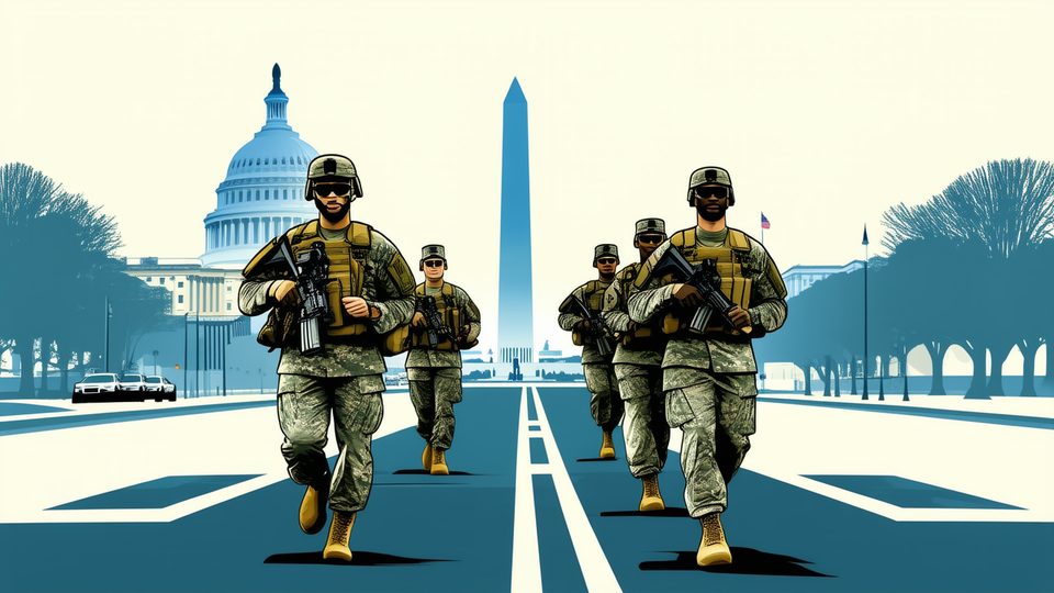 Washington, D.C. Guard Deployment Cuts Property Crime but Leaves Violent Crime Unchanged