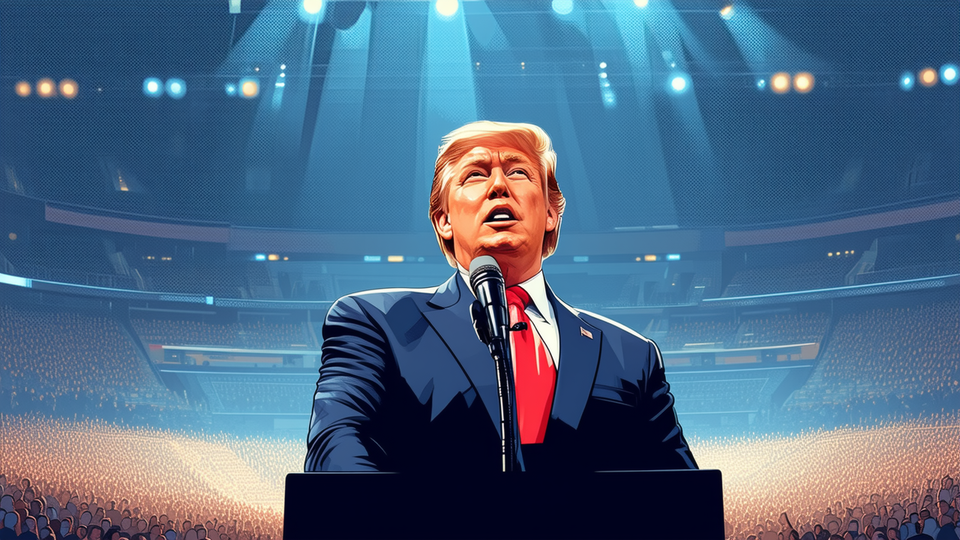 Trump rally in Springfield warns of MAGA‑Chamber split and backs Husted, Ramaswamy