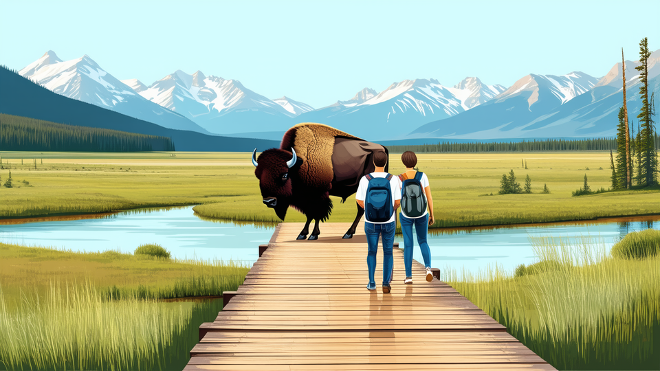 Tourists' Close Encounter with Yellowstone Bison Sparks Safety Concerns