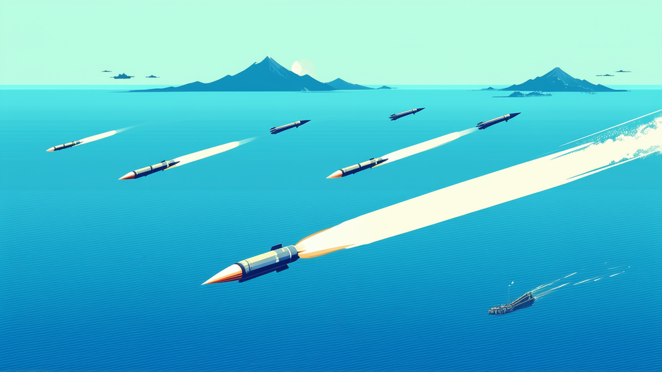 North Korea launches multiple ballistic missiles over Pacific Ocean on Oct. 12, 2026