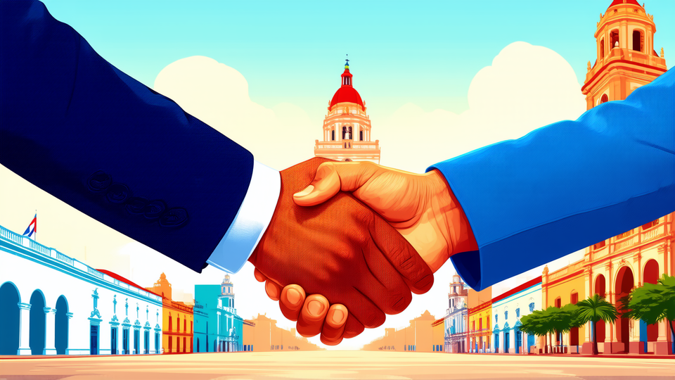 Danny Valdez meets Cuban President Diaz‑Canel to discuss ending U.S. embargo