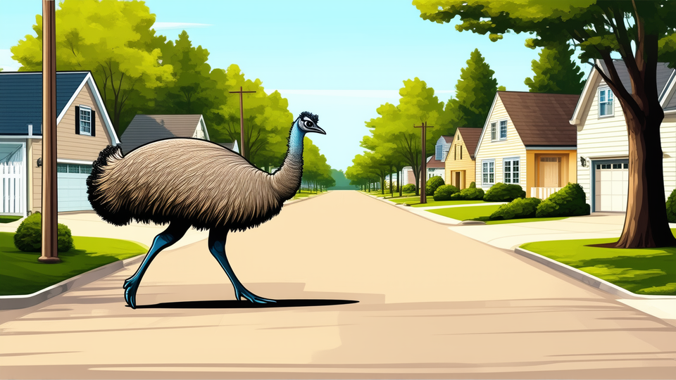 The Great Emu Escape: New Jersey Community Grapples with a Loose Exotic Bird