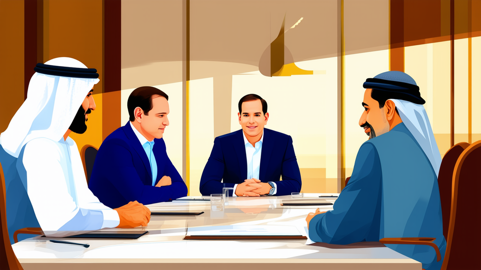 Rubio Meets UAE Leaders with Trump’s Son‑In‑Law Michael Boulos in Abu Dhabi