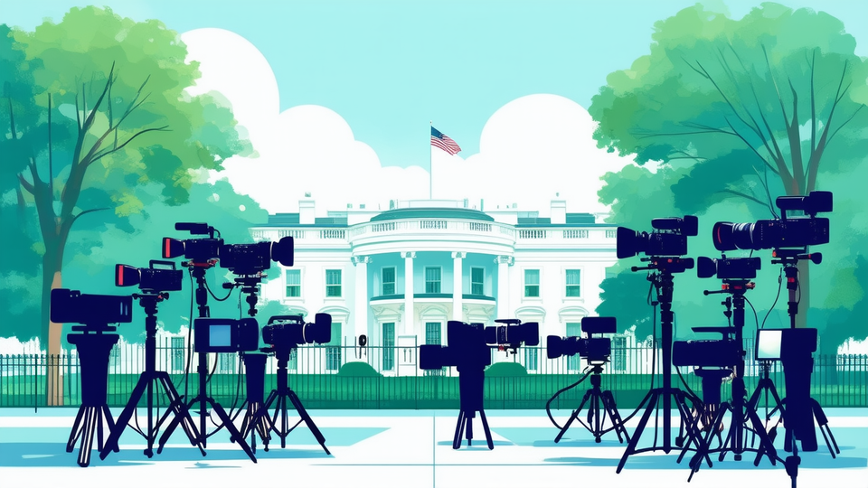 DOJ opens antitrust probe into five major TV networks over White House coverage