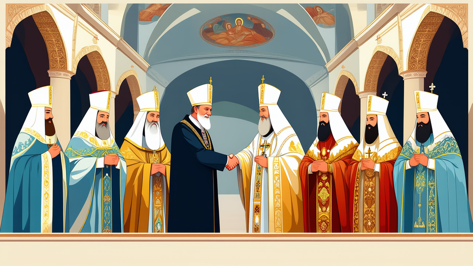 Georgian prime minister meets Patriarch Shio III and Orthodox delegations at 1700‑year Christianity symposium
