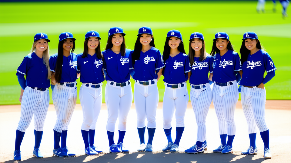 Mamiko Ohtani joins Dodgers wives for NLDS Game 2 photo