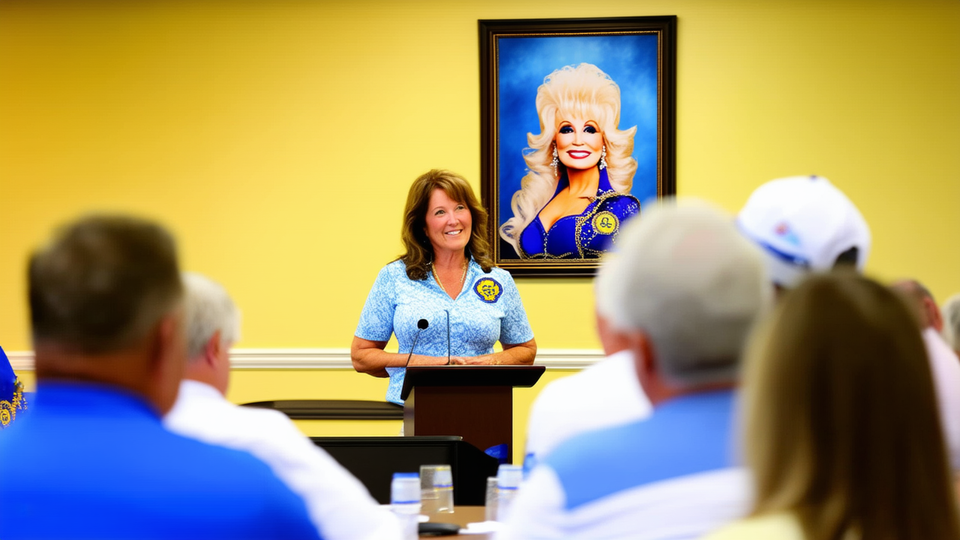 United Way CEO Angie Lazzell Addresses Danville Lions Club