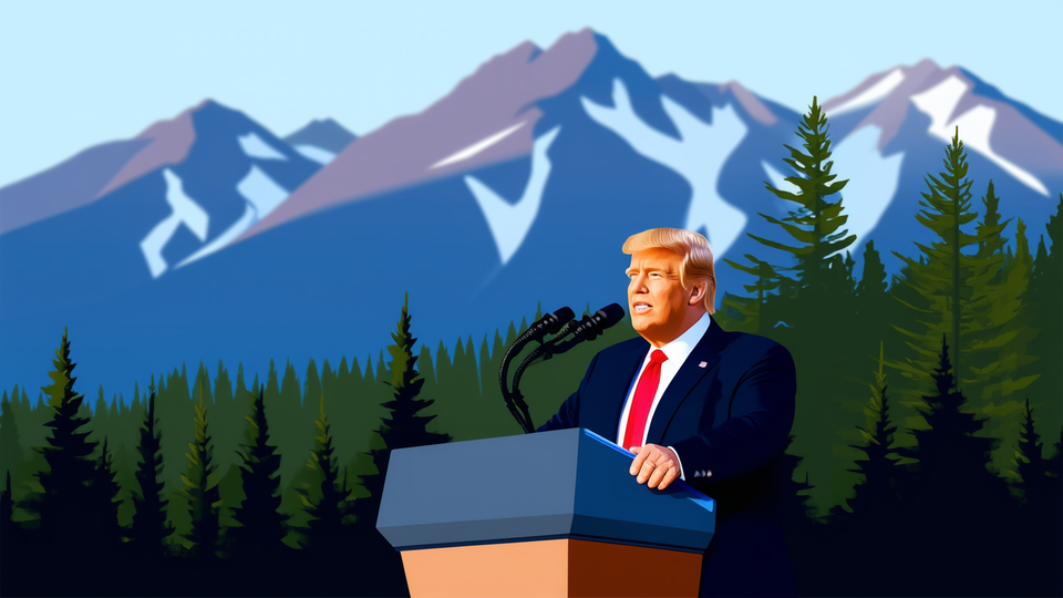 Former President Donald Trump rallies in Alaska ahead of 2026 midterms