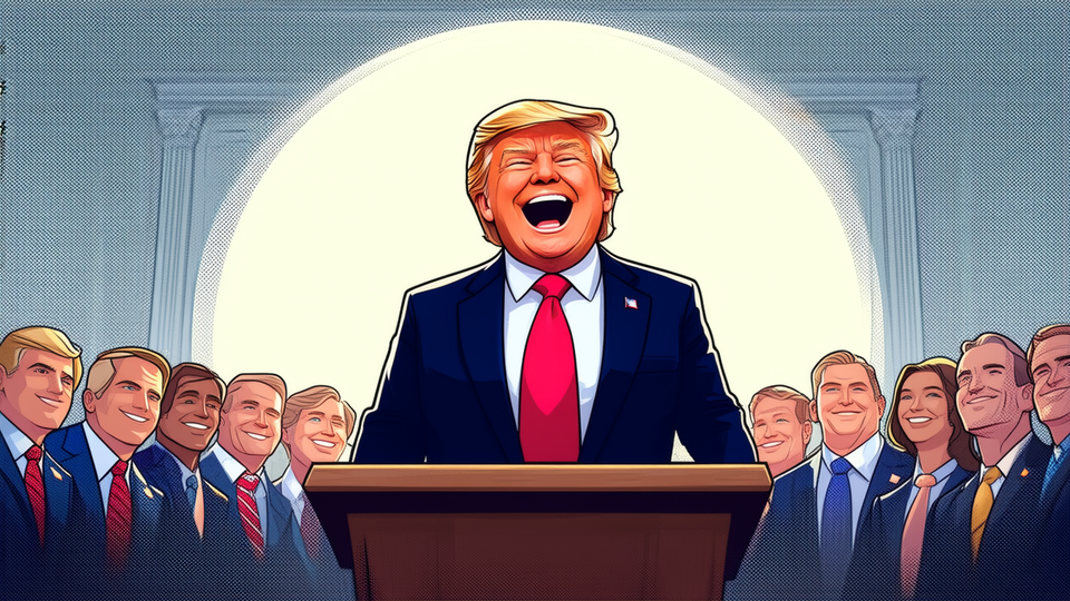 Trump Declares Republican Party United After Senate Meeting