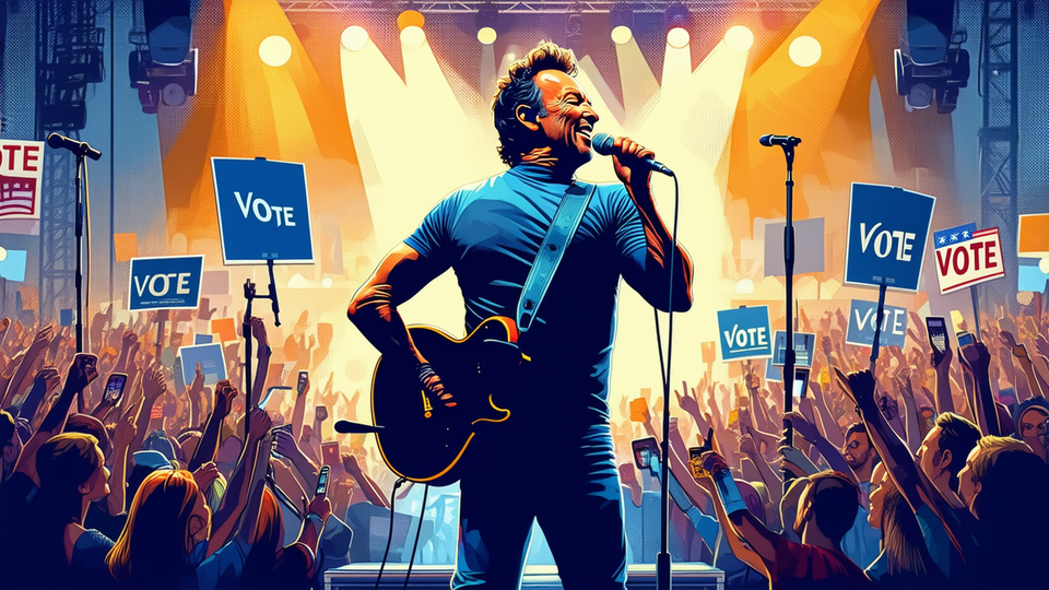 Bruce Springsteen headlines Power to the People festival in Washington, urging fans to let their voices be heard