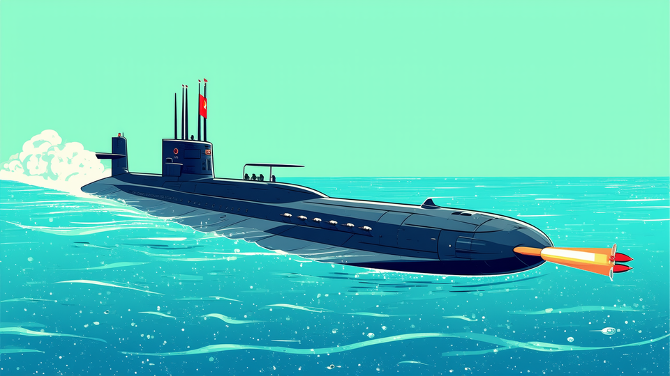 North Korea launches two cruise missiles from submarine on Oct 15, 2026