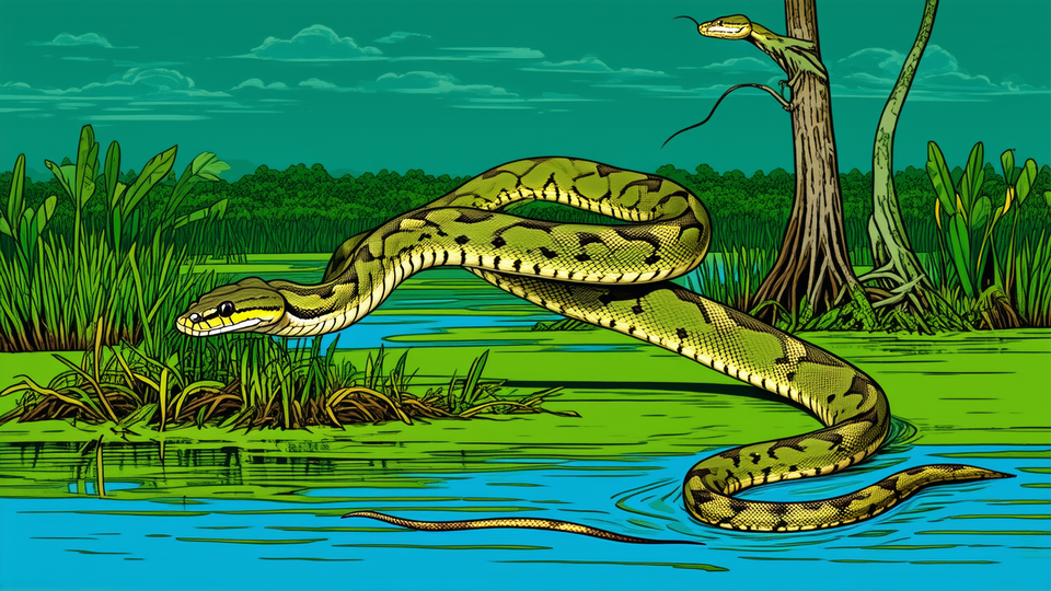 June 19, 2026 – Invasive Burmese Python Captured in the Everglades