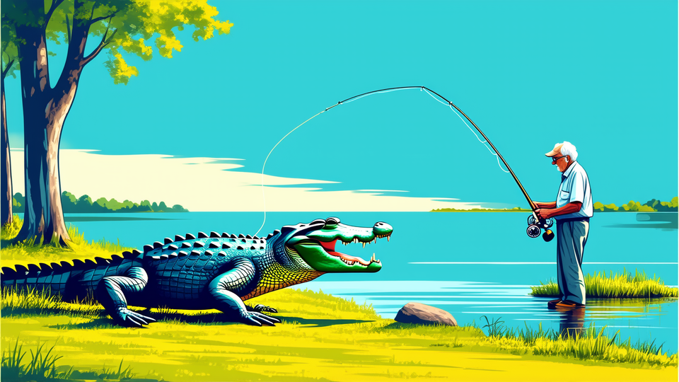 71-year-old fisherman killed by 12-foot alligator at Winter Garden park