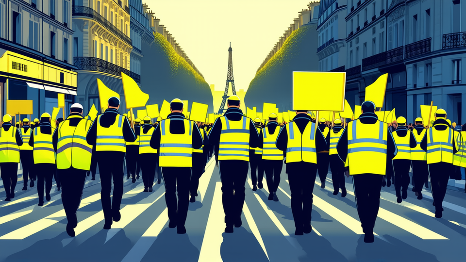 Yellow Vests join nationwide cost-of-living protests in France on Oct 17, 2026