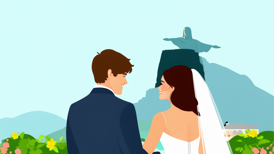 Conor Kennedy and Brazilian pop star Giulia Be wed in Rio de Janeiro celebration