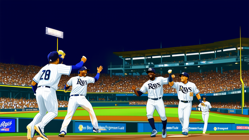 Rays beat Guardians 7-3 to even ALCS at 2-2