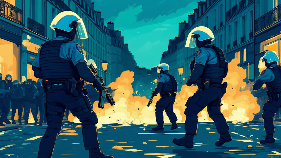 France sees 1,200 arrests as far‑left and migrant riots sweep cities on Oct. 18, 2026