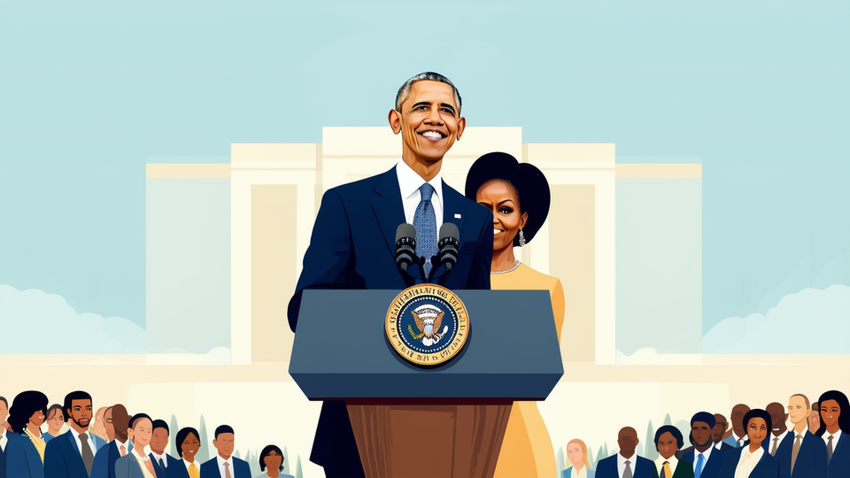 Obama and Michelle Obama Decry Trumpism at Presidential Center Opening