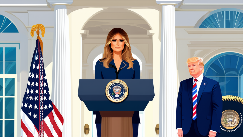 Melania Trump Announces White House Women’s Health Initiatives
