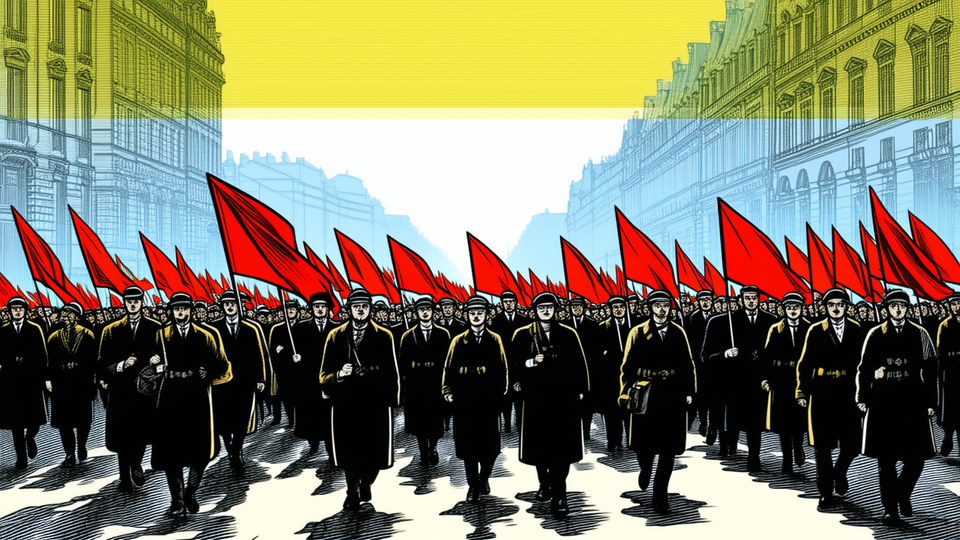 Leftist riots spread to nine European nations, drawing up to 800,000 protestors
