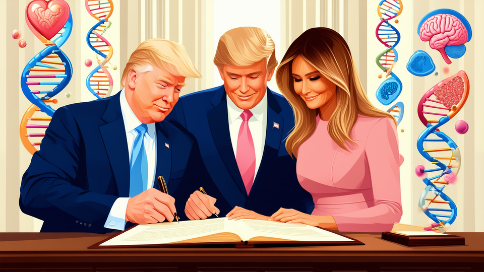 Trump signs executive order to boost women’s health research and care