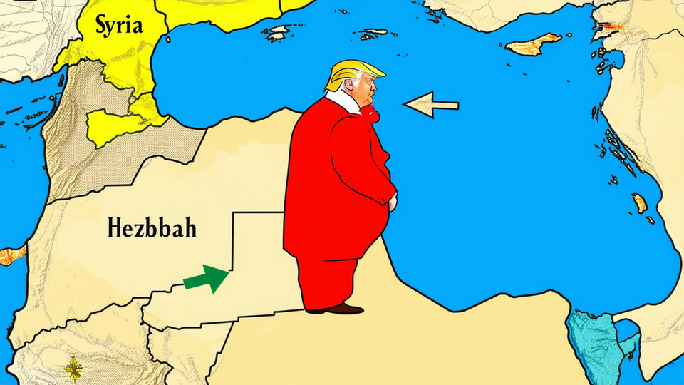 Trump Urges Syria to Attack Hezbollah, Sparking Regional Alarm