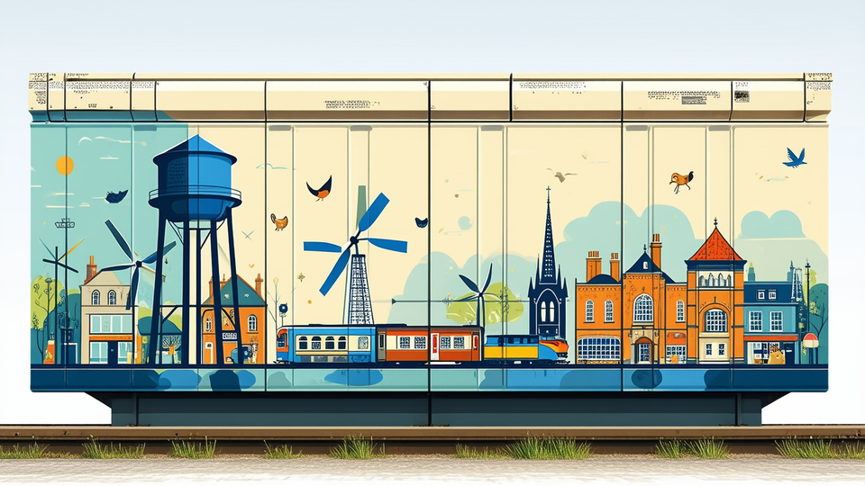 Holgate’s Community Art Project Shines on Utility Boxes