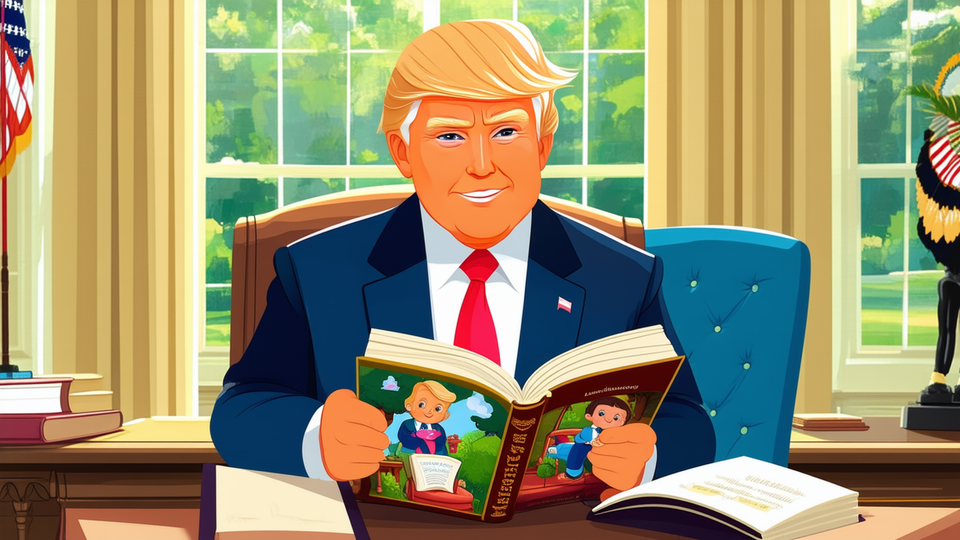 Trump Says He Doesn’t Read for Fun, Focuses on Stories About Himself