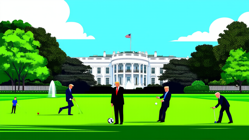 Trump’s Playful Roast of Presidents in Children’s Book “Presidents Play!”