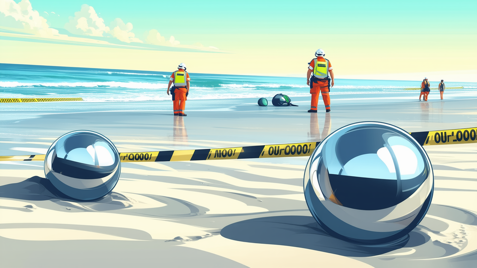 Potential Toxic Space Debris Found on Queensland Beaches