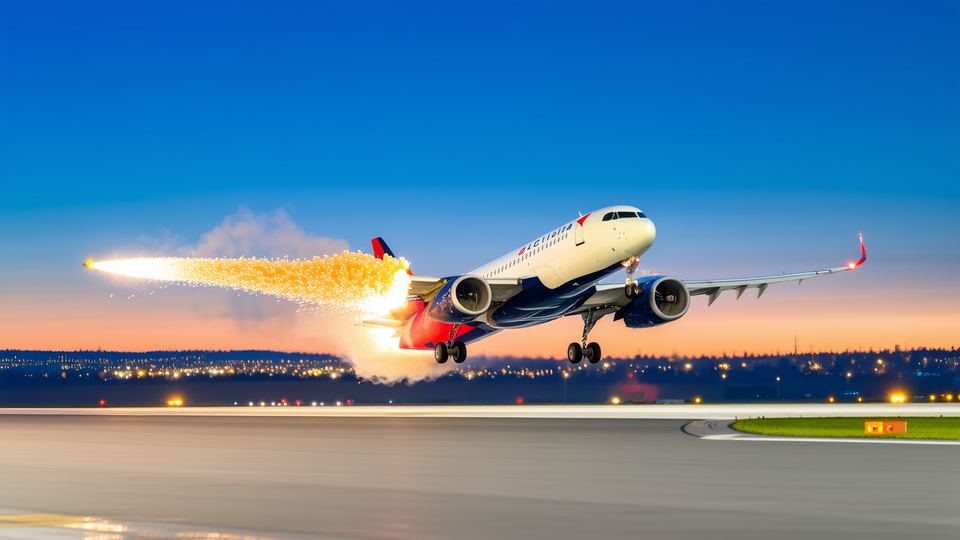 Firework Strikes Delta Flight During Chicago Landing