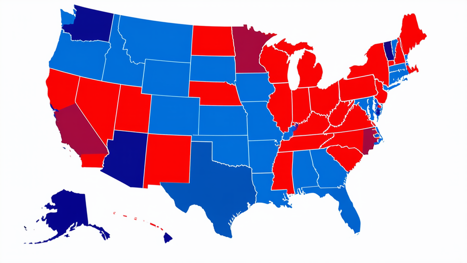 Why Republicans Wear Red and Democrats Wear Blue
