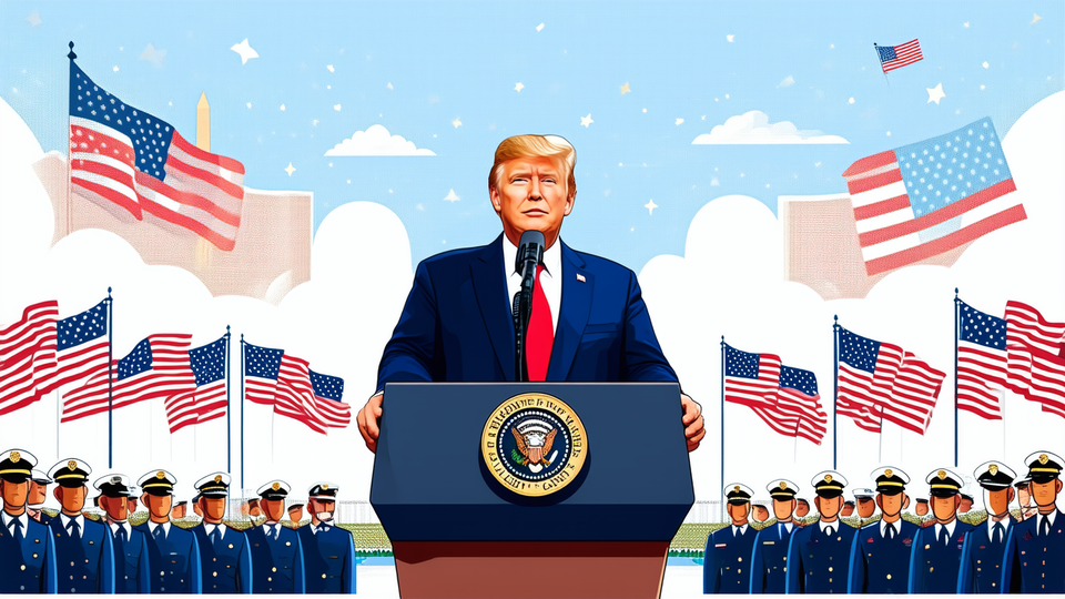 Trump’s Salute to America: Honoring Veterans While Advancing a Political Agenda