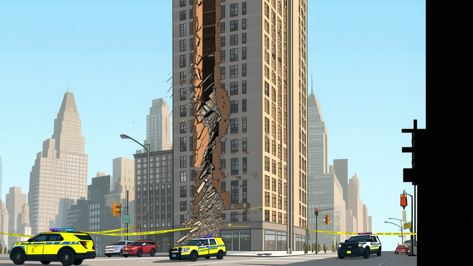 Manhattan High‑Rise Evacuated After Falling Bricks and Buckling Columns