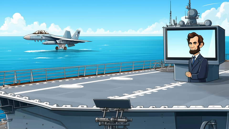 CNN’s Pamela Brown Reports Live from USS Abraham Lincoln amid Gulf Tensions