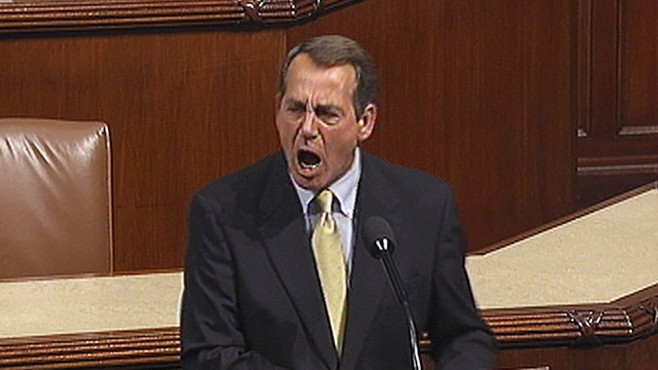 Time for John Boehner to be Removed From Power
