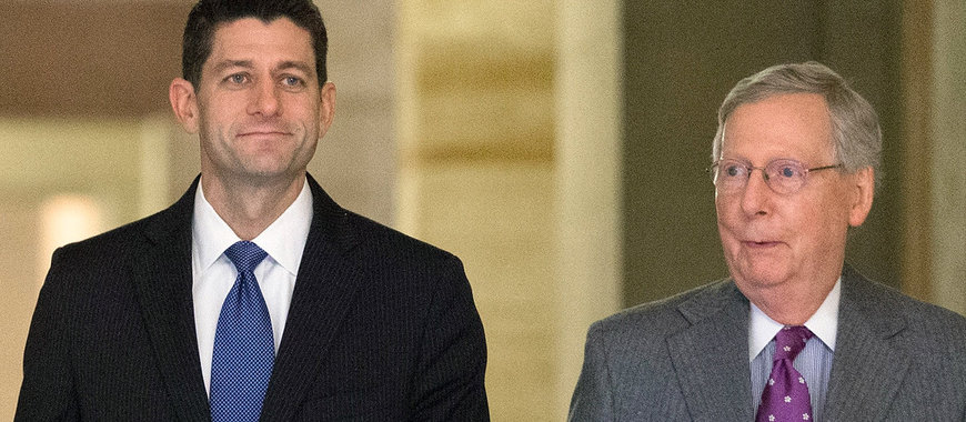 Ryan and McConnell Turn Their Backs, Prop Up Obama Agenda
