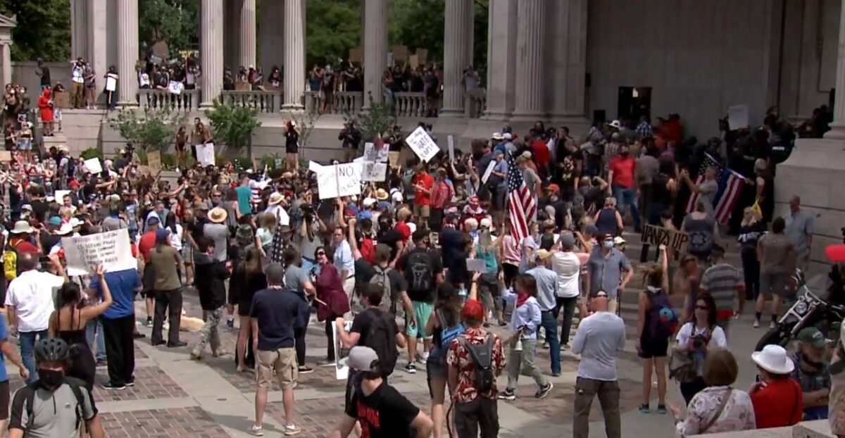 Ep. 115 – Armed ANTIFA Thugs Attack Peaceful Pro-Police Rally