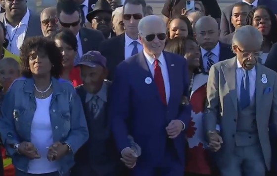 Biden Mocks Bloody Sunday; The J6 Narrative is Finished