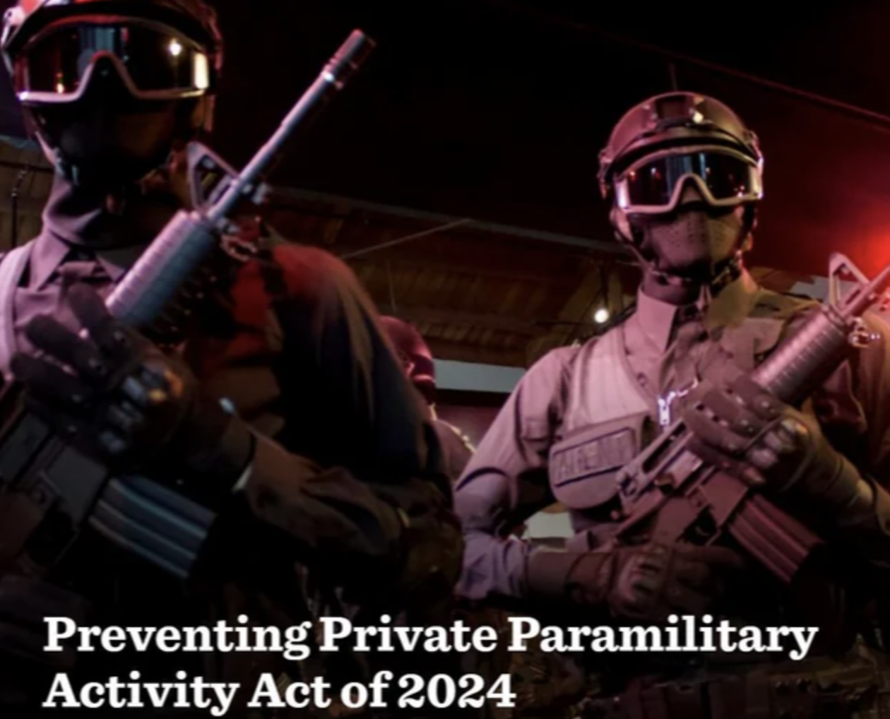 Congress Wants To Take Away Your Right To Bear Arms While Protesting: Stop The PPPA Act