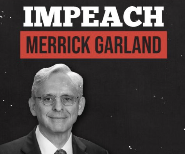 Impeachment Is Not Enough, Merrick Garland Must Be IMPRISONED