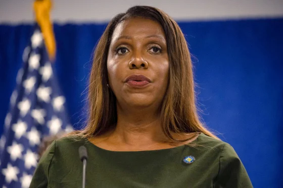 Lock Up Letitia James